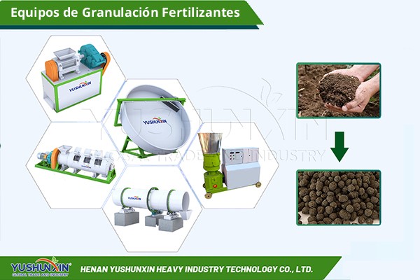 equipos de fertilizantes industriales