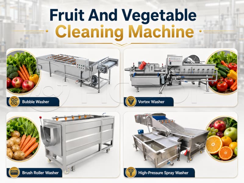 Fruit And Vegetable Cleaning Machine
